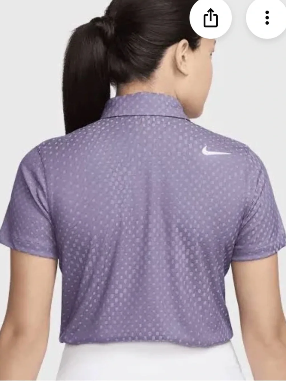 Nike Women's Tour Dri-FIT ADV Jacquard Golf Polo